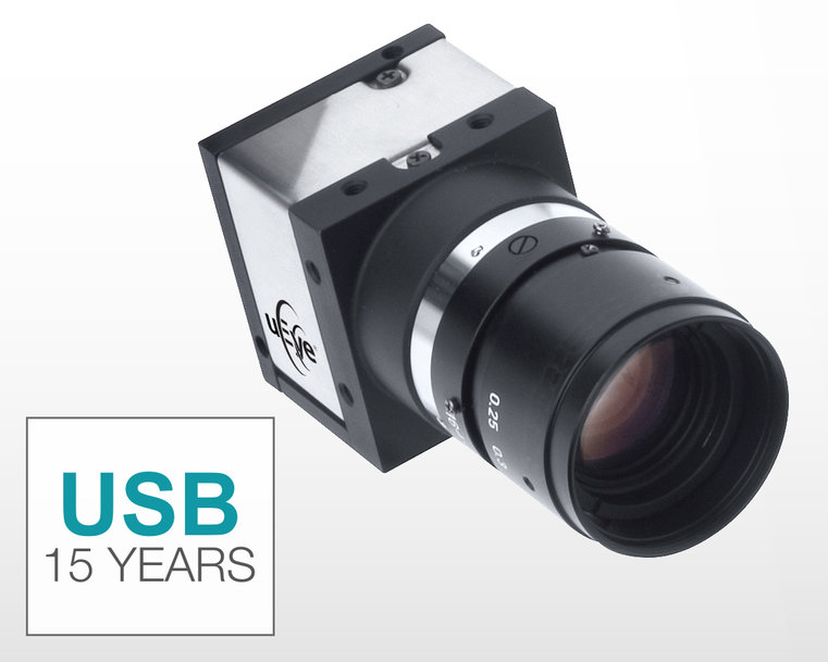 15 years ago, IDS introduced the first industrial camera with USB interface to the market